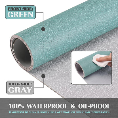 Wasserdichte Schreibtischunterlage 90x43cm PVC, Laptop Mauspad