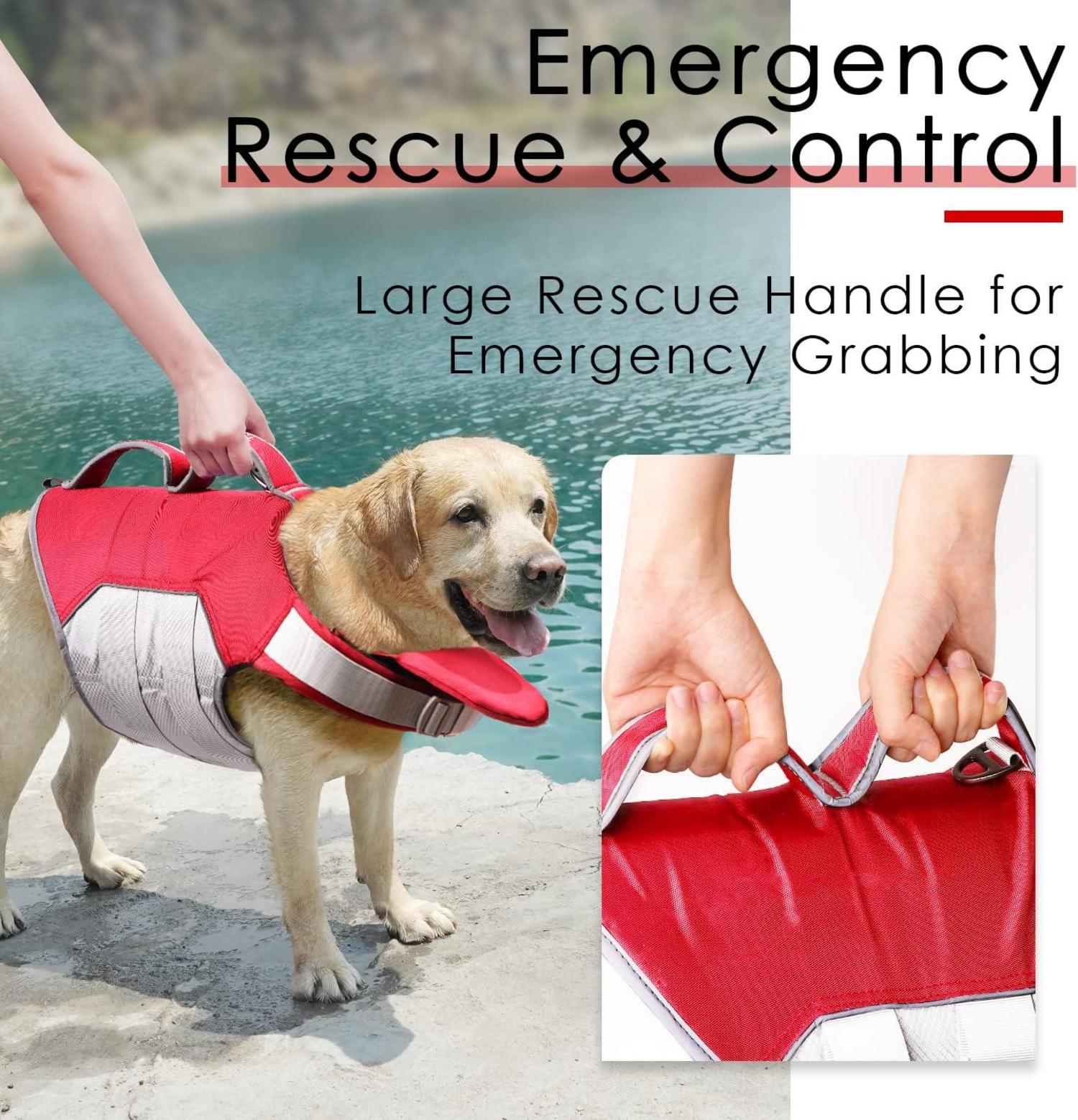 Hund Schwimmweste Rettungsweste Reflektierendes Lifesaver