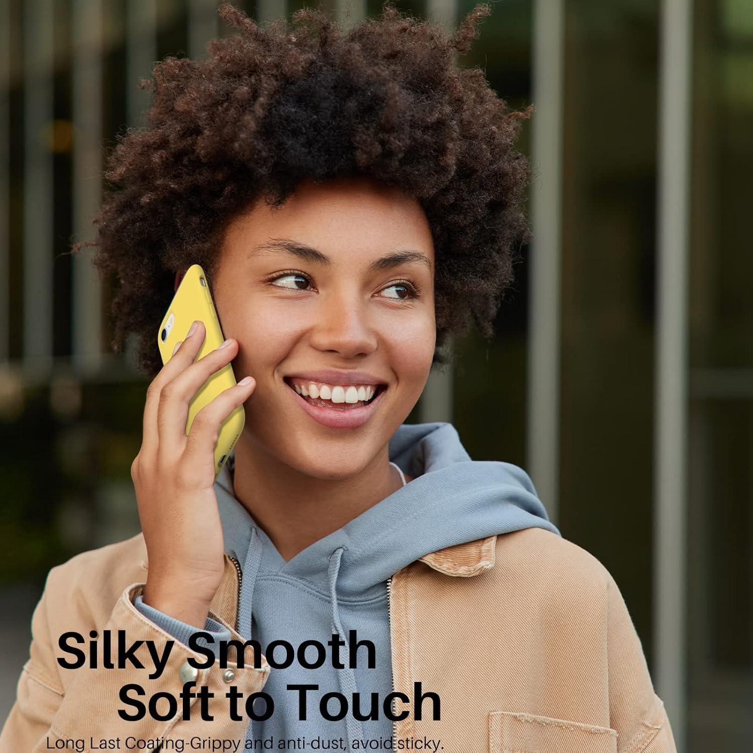 Silikon Handyhülle für iPhone SE 3 2022 5G, 7/8/SE Schutz Case in