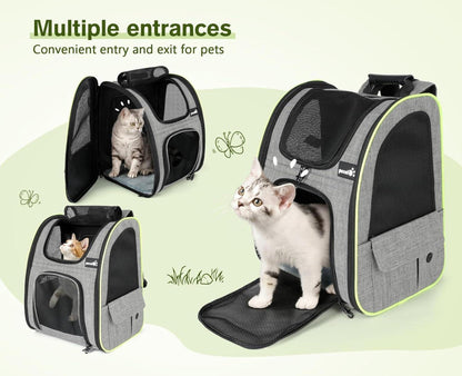 Hunderucksack Erweiterbar Katzenrucksack Große Katzen Rucksack Hund
