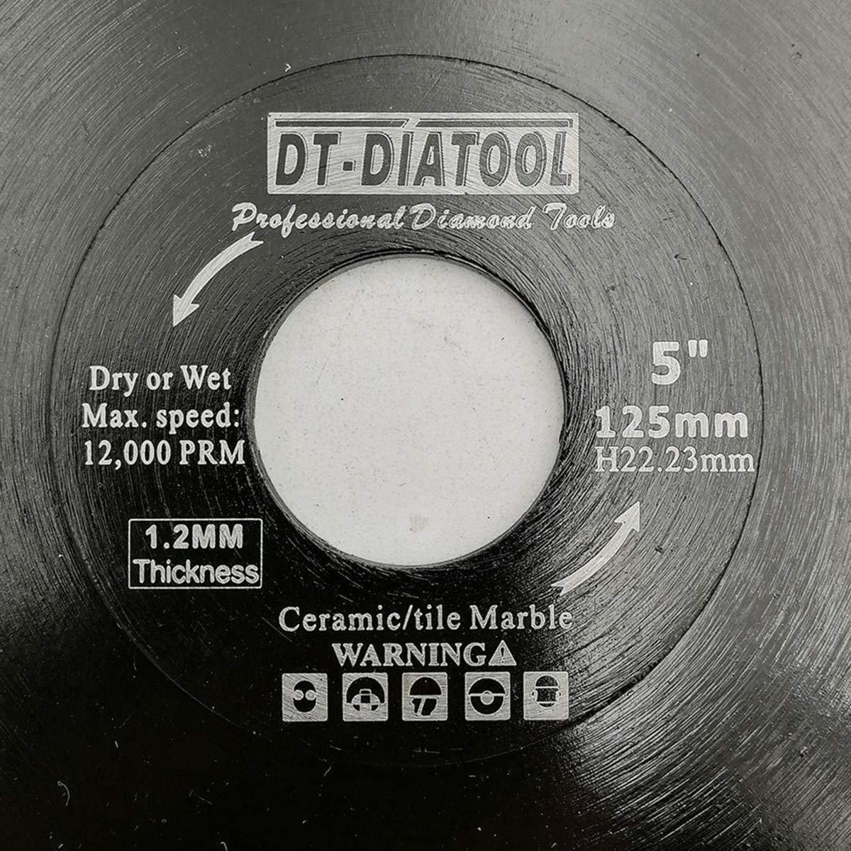 Diamant Trennscheibe 5er Set 125mm X Mesh Turbo für Fliesen & Stein