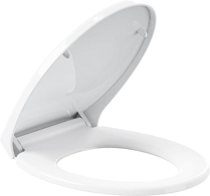 Toilettensitz mit Absenkautomatik und Quick-Release Funktion, O-Form