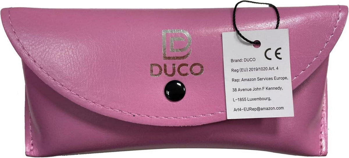 DUCO Polarisierte Damen Sonnenbrille UV400 Vintage Metall Rahmen Ultra Leicht