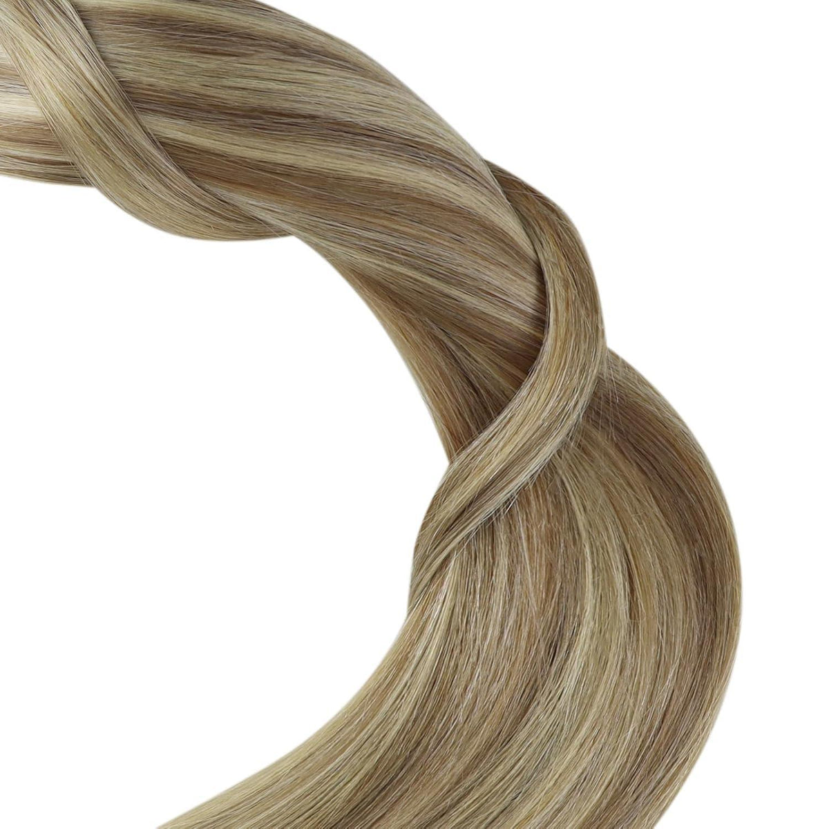 Echthaar Tape Extensions Hellbraun 60 cm – Natürliche Haarverlängerung