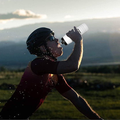 Sport Trinkflasche 750ml breite Öffnung auslaufsicher BPA-frei für