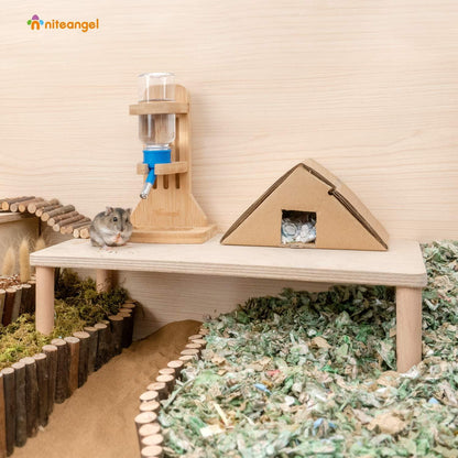 Holz Hamster Spielpodest für Zwerghamster, Syrische