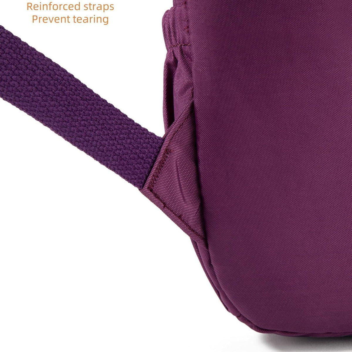 Damen Mini Rucksack Leicht & Geräumig, Violett