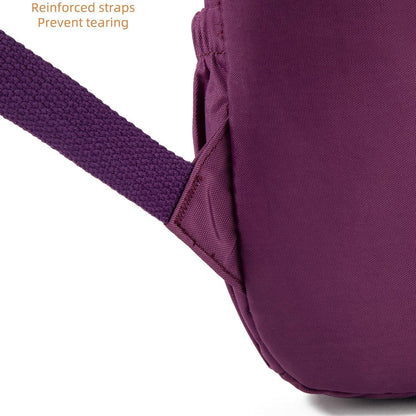 Damen Mini Rucksack Leicht & Geräumig, Violett