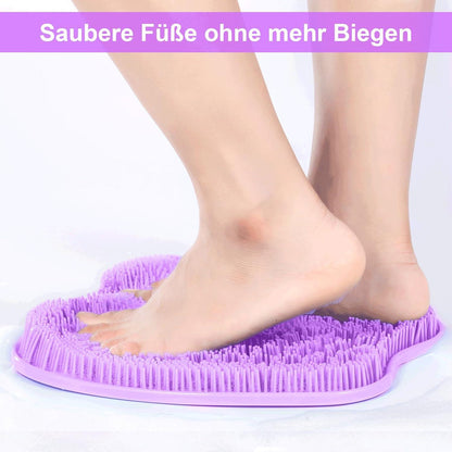 Fußwäscher Massage Pad rutschfeste Saugnäpfe Peeling Matte