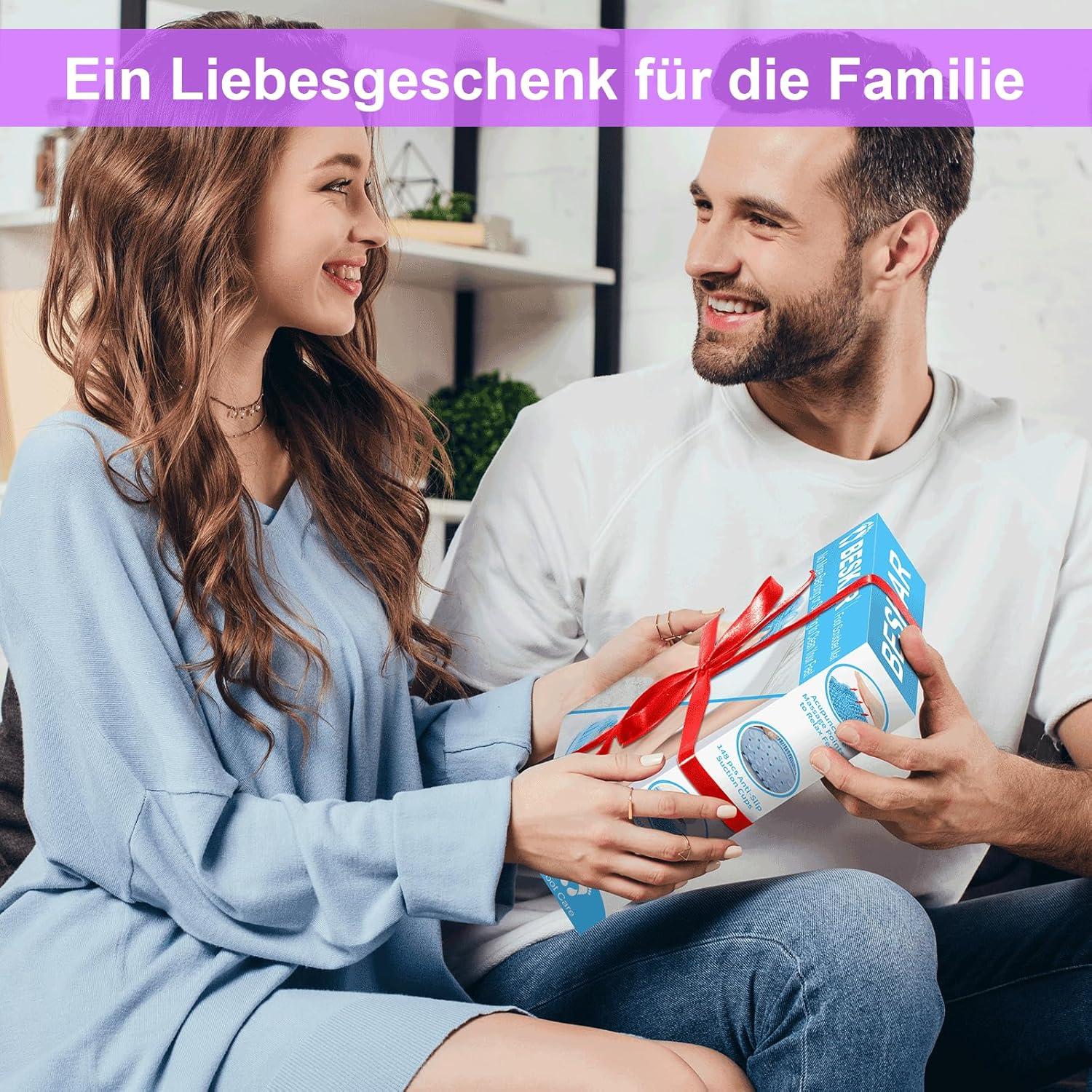 Fußwäscher Massage Pad rutschfest Peeling Matte zur Fußmassage