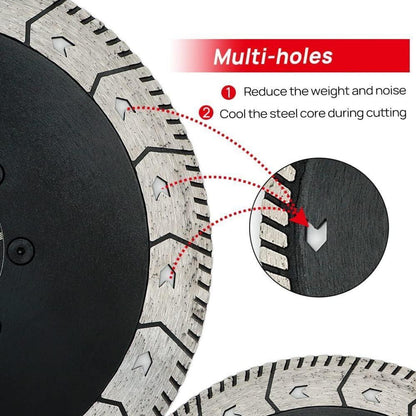 Diamant Trennscheiben 5er Set 125mm M14 für Stein Beton Granit