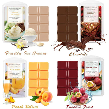 Duftwachs Sojawachs Wax Melts 8er Pack Raumduft Geschenkset