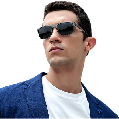 Polarisierte Herren Sonnenbrille Metall UV400 Sport