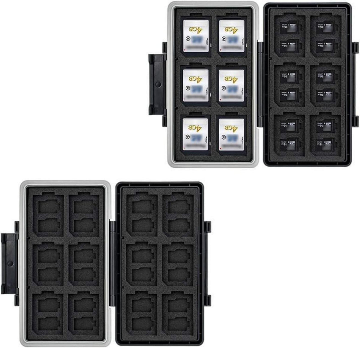 Speicherkarten Aufbewahrung Wasserdicht Box Etui für SD Micro Karten