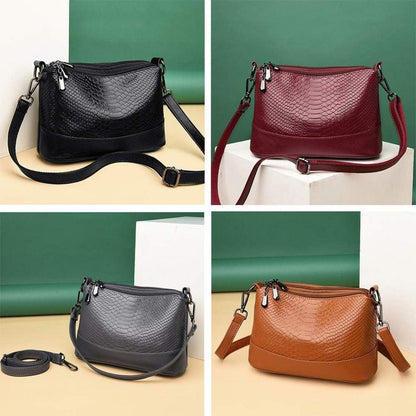 Damen Umhängetasche Kleine Schultertasche Elegant Henkeltasche PU-Leder Coolives