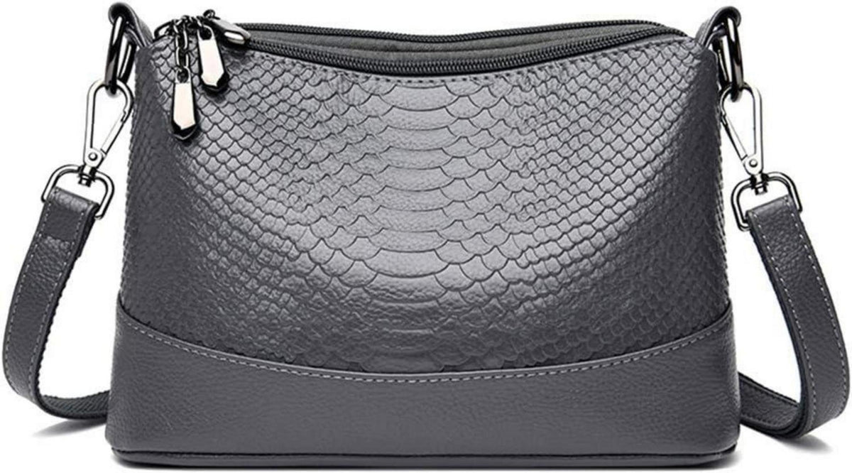 Damen PU-Leder Umhängetasche Hobo Handtasche Elegant Henkeltasche