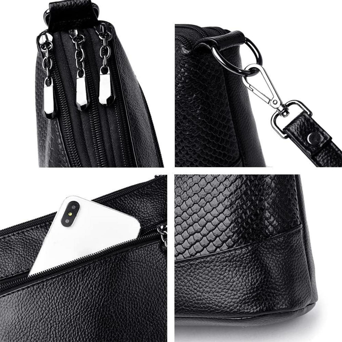 Coolives Damen Umhängetasche Hobo Schultertasche Handtasche Elegant EINWEG