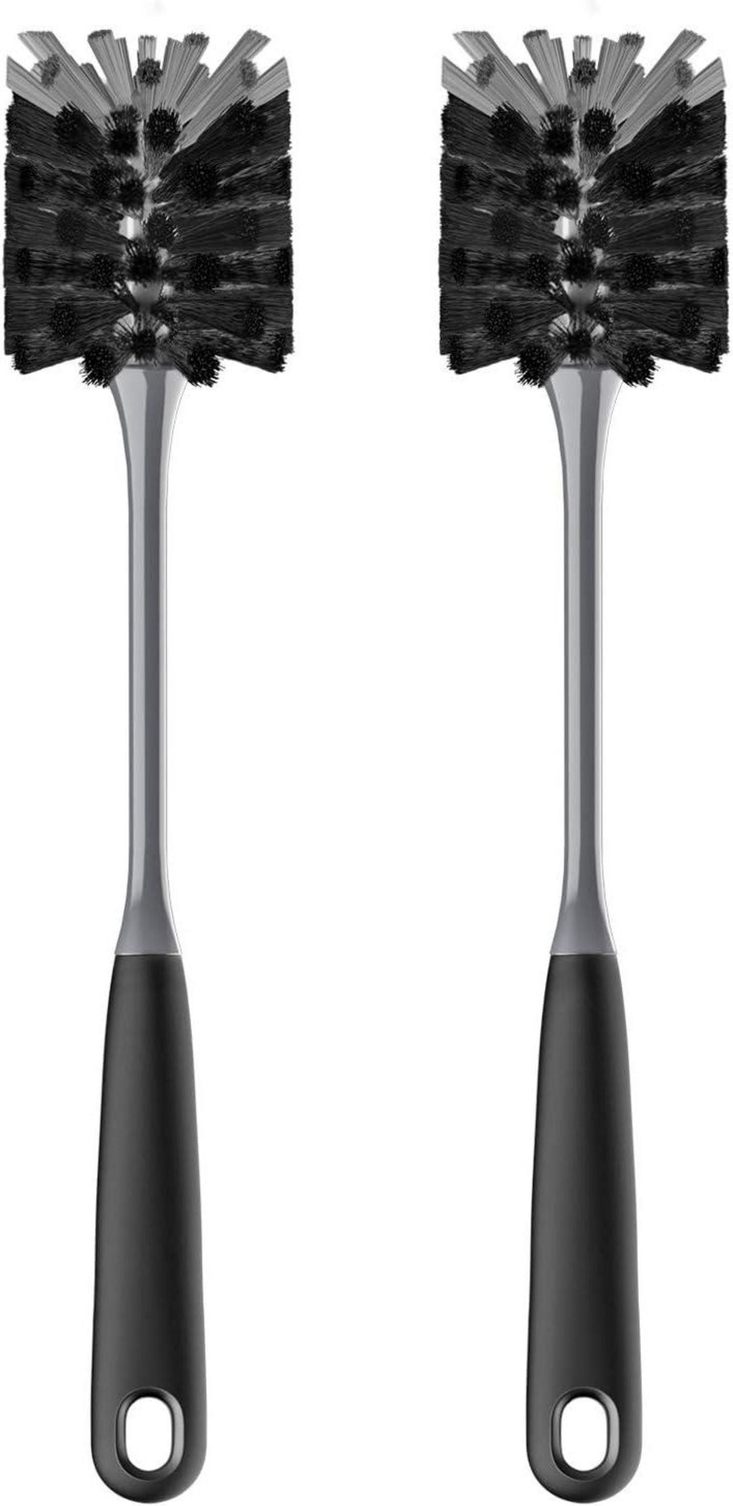 Flaschen- und Gläserbürste für Wasserflaschen und Glaswaren, 2er Set