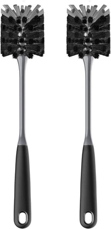 Flaschen- und Gläserbürste für Wasserflaschen und Glaswaren, 2er Set