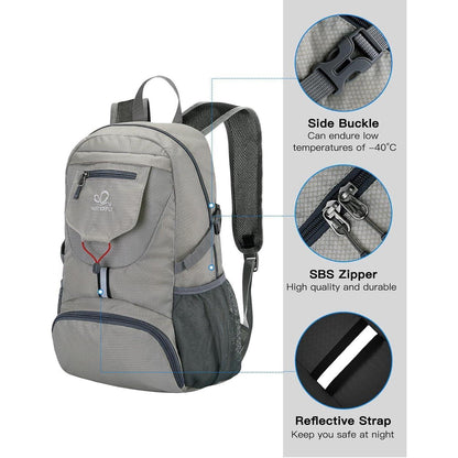 Ultraleichter faltbarer 20L Wanderrucksack für Outdoor