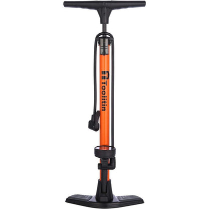 Hochdruck Fahrradpumpe mit Manometer für Presta- und