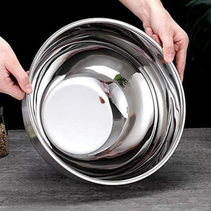 Küchenschüssel Edelstahl Multifunktional 28cm Rührschüssel