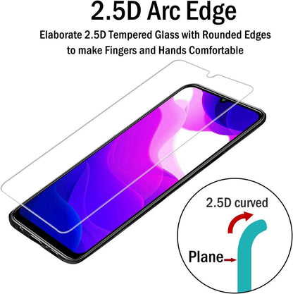 2x Schutzfolie für Xiaomi Mi 10 Lite 5G + Kamera Schutz - 9H