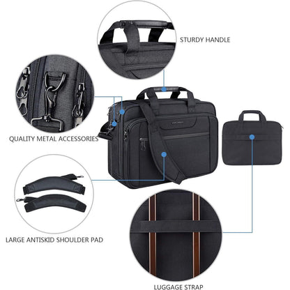 Erweiterbare Laptoptasche wasserdicht für 17,3 Zoll Laptops