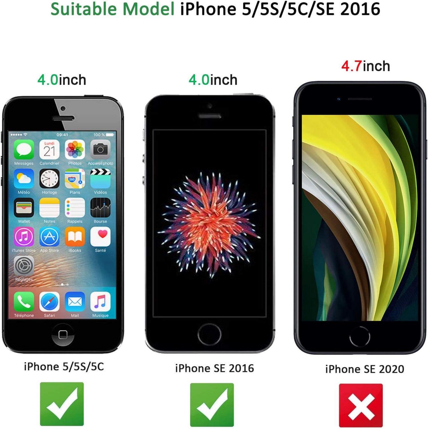 Panzer Schutz Glas iPhone SE 2022 SE 2020 HD 9H 0.33mm 4,7 Zoll transparent