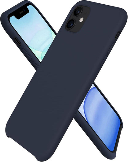 iPhone 11 Silikon Case Hülle Flüssig Ultra Dünn Handyhülle Schutz 6,1