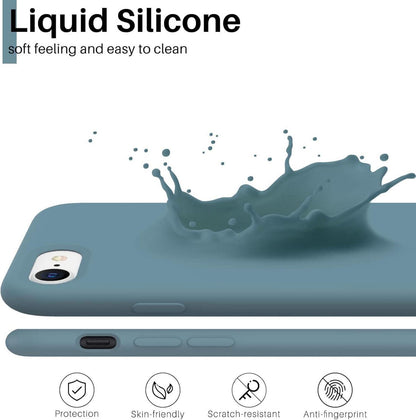 Silikon Case 2022 5G iPhone SE 3 Hülle Flüssig Kaktus