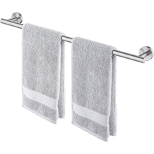 Edelstahl Handtuchhalter 70cm gebürstet, rostfrei, Wandmontage