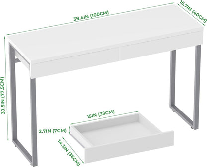 Kosmetiktisch Spiegel Schubladen Weiß elegant praktisch_Stabile