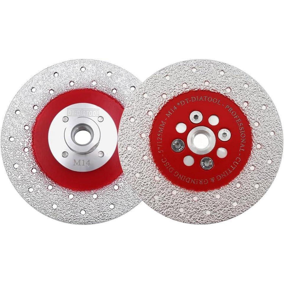 Diamant-Trennscheibe 2er-Set 125mm M14 für Stein