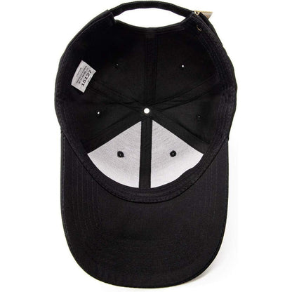 Baumwoll Baseball Cap Damen Herren Verstellbar Atmungsaktiv Schwarz