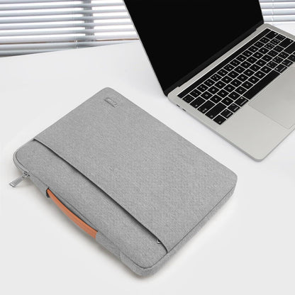 Laptoptasche 15,6 Zoll Stoßfest Spritzwasserfest für Laptop Notebook grau