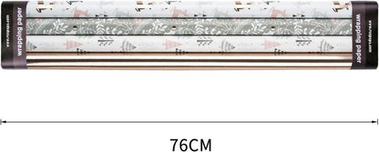 Rosa und graues Hirsch Motiv Geschenkpapierrolle 4 Rollen 76cm X 305cm Glitzernd Metallfolie JETZT RISIKOFREI Kaufen