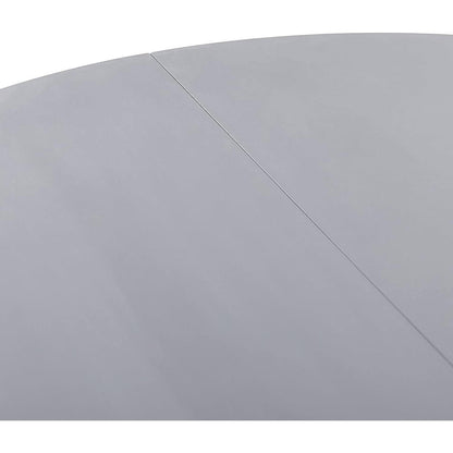 Moderner runder Esstisch Grau – 80cm Durchmesser