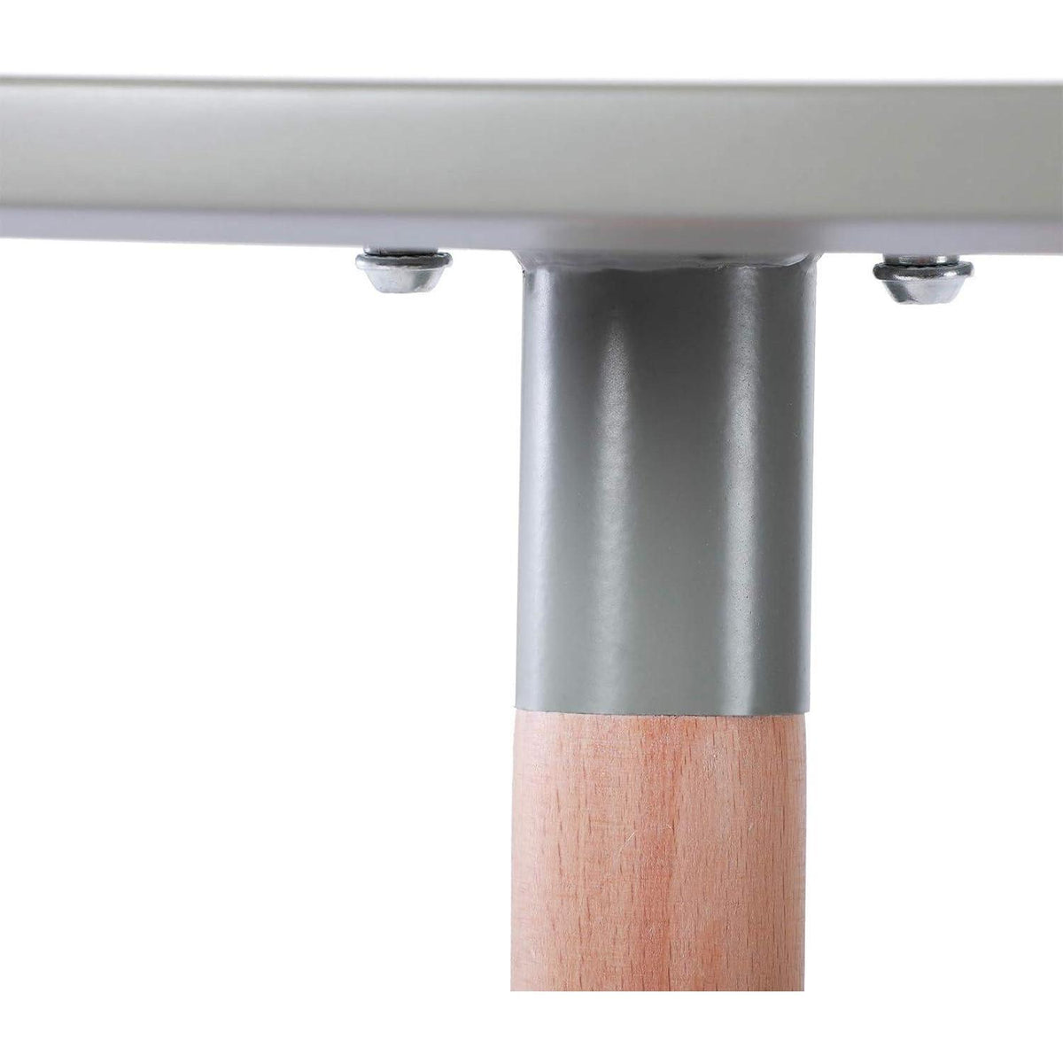 Moderner runder Esstisch Grau – 80cm Durchmesser