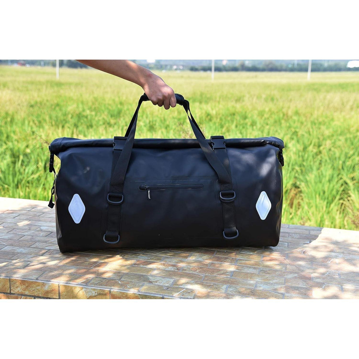 Wasserdichte Motorradtasche 55L/66L/77L – Robust & Vielseitig