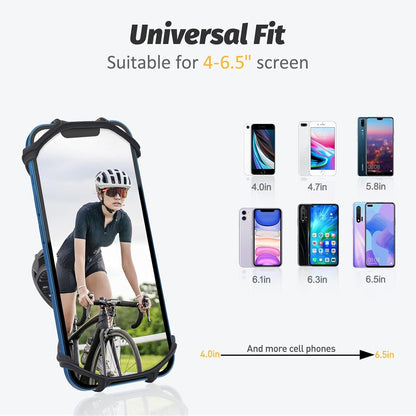 Fahrrad Motorrad Handyhalterung 360° Drehbar Smartphone Halterung