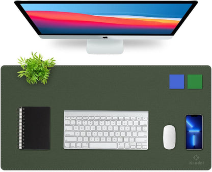 Upgrade Tischunterlage Schreibtischunterlage PVC-Leder 80x40cm