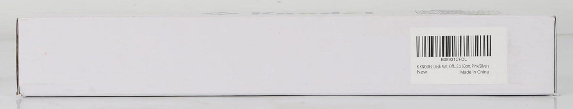 Upgrade Knodel Schreibtischunterlage wasserdicht PVC-Leder (60cm x 35cm) Rosa/Silber