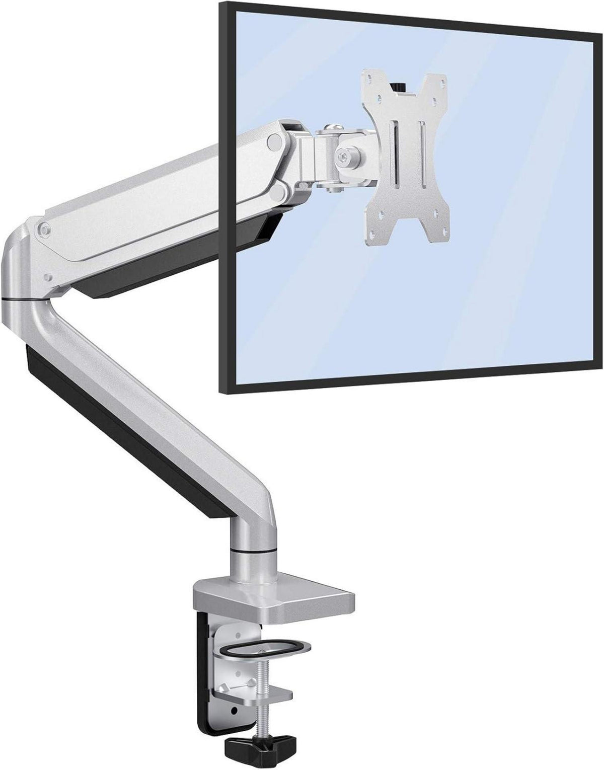 Monitor Halterung Gasdruckfeder Arm Ergonomisch Schwenkbar Drehbar