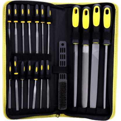 Werkstattfeilen-Set 19tlg. | Diamant Feilen für Holz, Metall & mehr