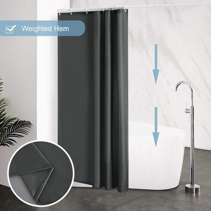 Duschvorhang Textil Polyester 120x180 Schimmelresistent