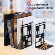 INNOPLUS Buchstützen Metall schwarz 3 Paar - Robuste