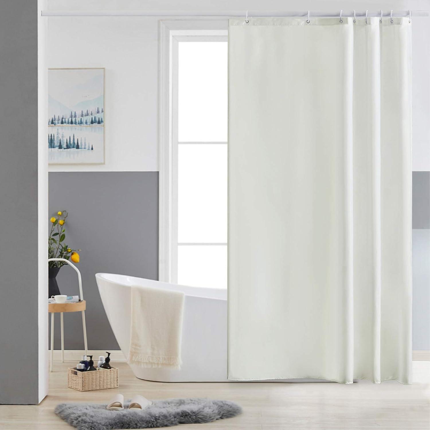 Duschvorhang Textil Polyester 120x180 Wasserabweisend