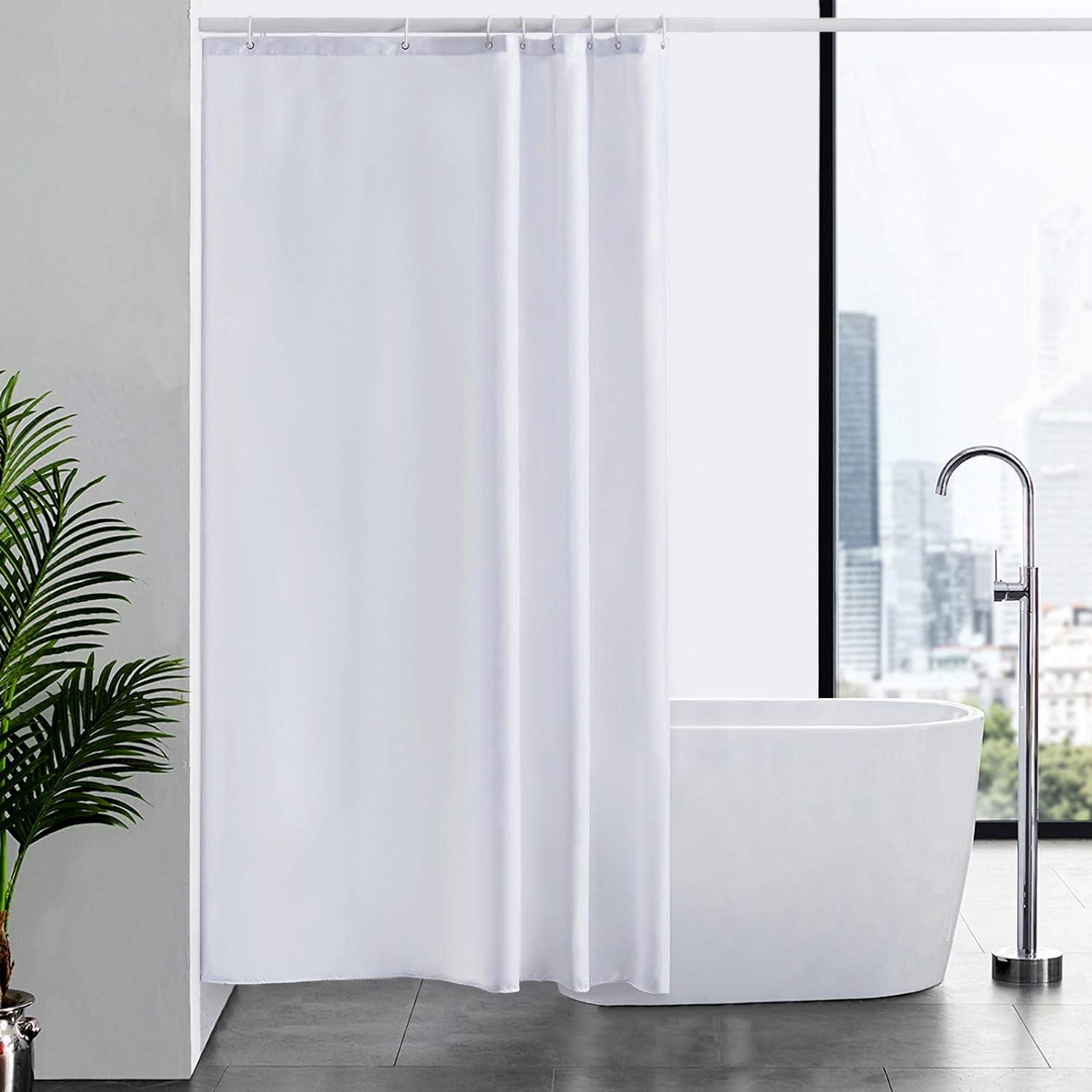 Duschvorhang Textil Anti-schimmel Wasserdicht Waschbar Polyester