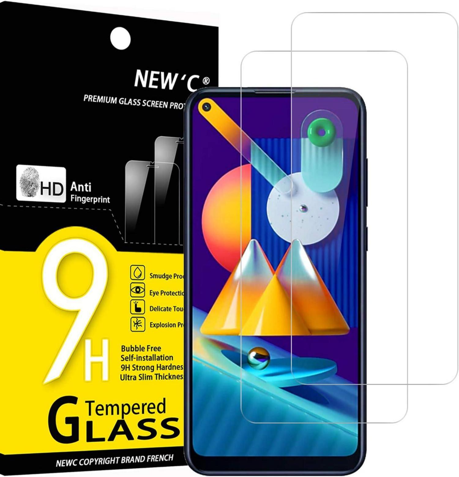 Panzer Schutzglas Samsung Galaxy A11 M11 2er Set 9H HD Ultra-klar